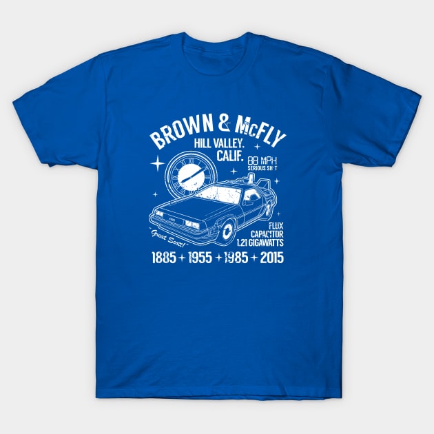 Brown and McFly T-Shirt by PopCultureShirts